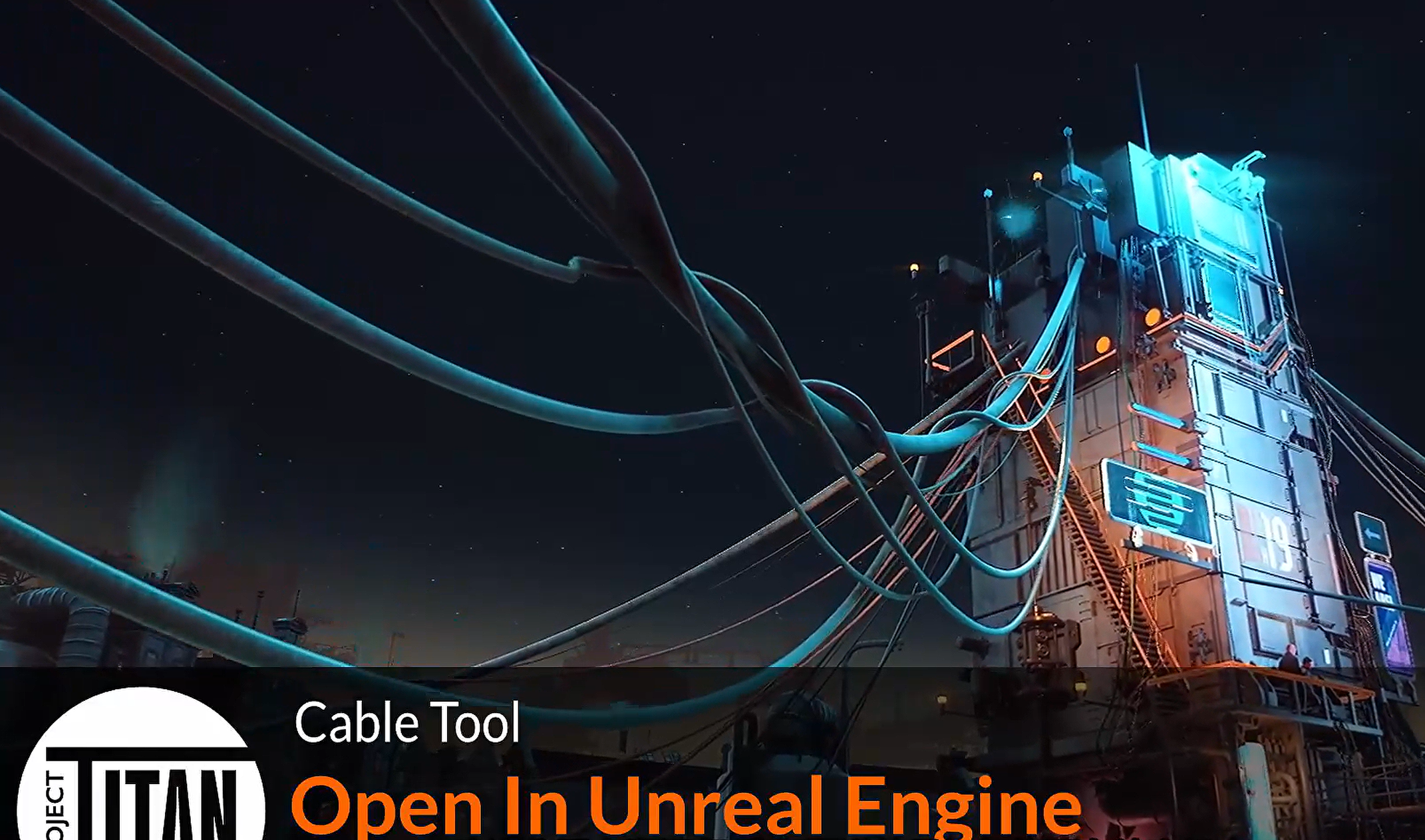 Houdini_电缆效果示例